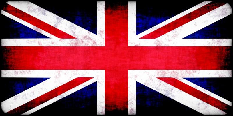 イギリスの国旗の写真です