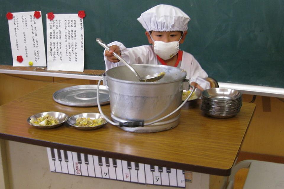 イタリア人が日本の学校給食でびっくりする１０つのこと