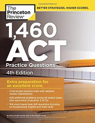 実際に買ったプリンストンレビューから出版されているACTの参考書「The Real ACT, 3rd Edition (Real ACT Prep Guide) 」です。