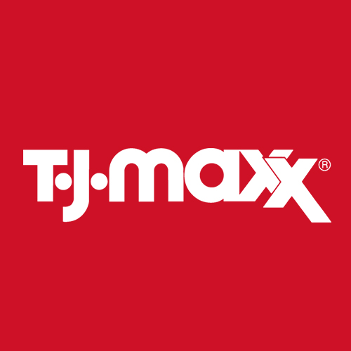 少しハイブランドのアウトレット店「T.J.Maxx」のロゴです