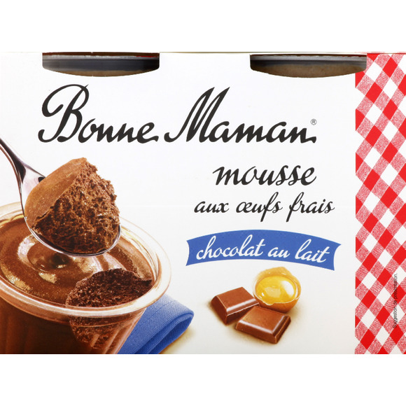 ボンヌママンのチョコレートムース商品イメージ