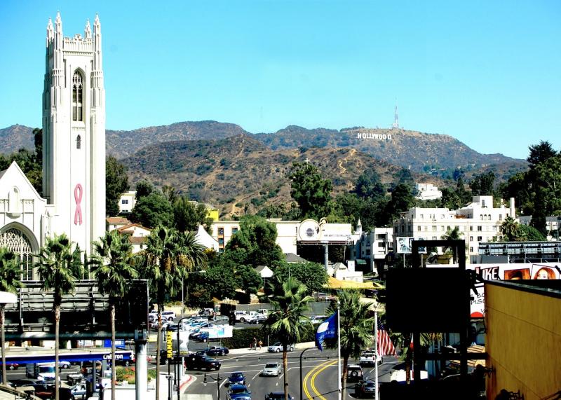ロサンゼルス ハリウッドの風景