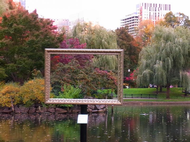 Boston Public Garden（ボストン・パブリック・ガーデン）の紅葉