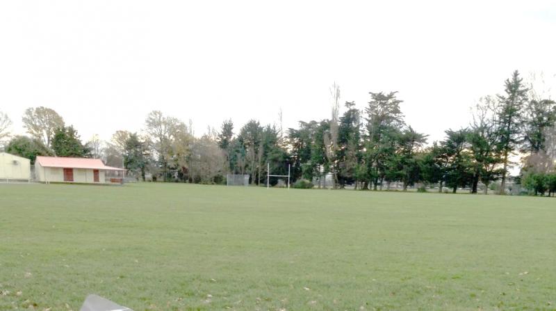 Papanui High school（パパヌイ高校）のグラウンド