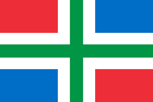 Groningen(フローニンゲン州)の州旗