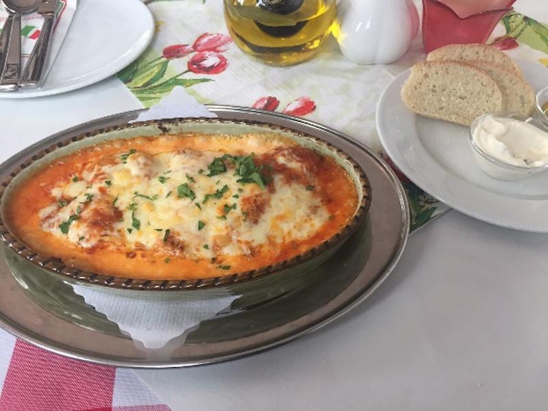 ハンブルクのイタリアンレストラン「Pastaria」の料理