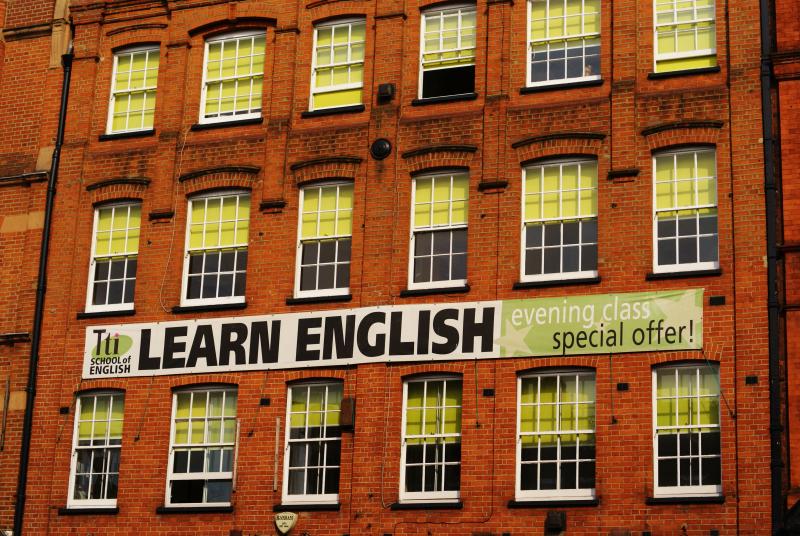 ロンドンの語学学校「Tti」の校舎
