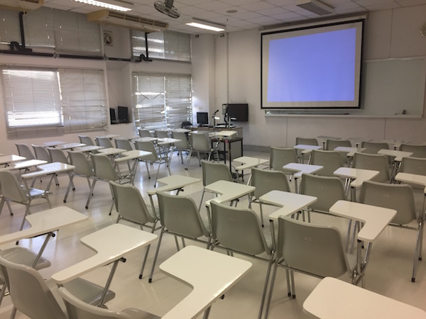タイの大学の教室
