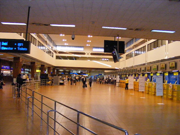 バンコクのドンムアン空港